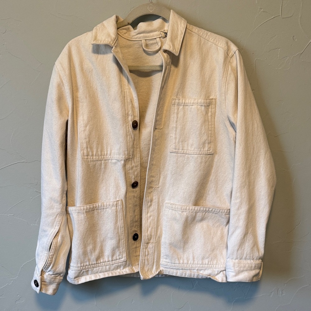Women's Cream Chore Jacket
